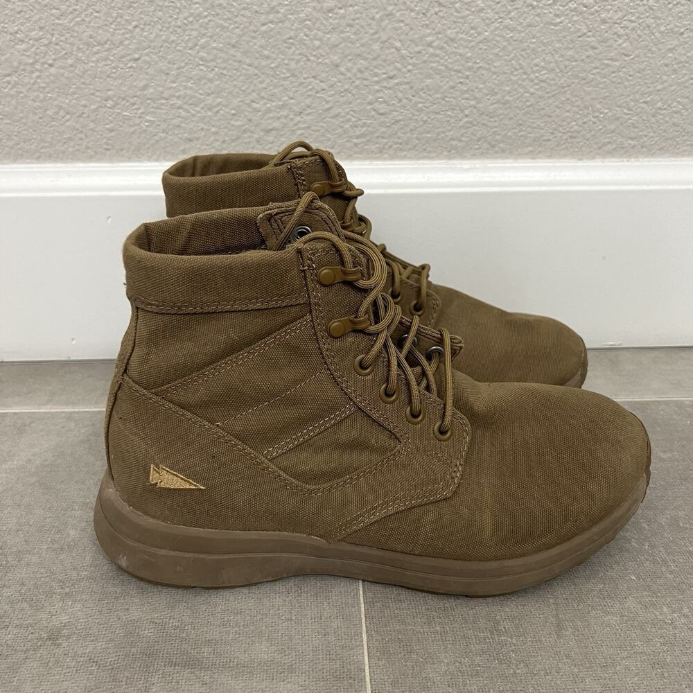 GoRuck Jedburgh Mens 6.5/Womens 8.5 Brown Tactical Utility Canvas Boots Shoes